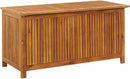 vidaXL Outdoor Storage Box - Wooden Deck Cabinet for Patio/Garden with Water-Resistant Lining, Farmhouse Style by GreenHaven Gardens