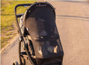 Stroller Sun Shade - Universal UV Protection Cover for Strollers Sunshade with See Through, Clip-On Sun Blocker, Sun Shield for Baby, Breathable Adjustable Fit, Full Coverage, Custom by TinyTreasures Baby Boutique