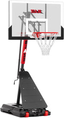 Basketball Hoop Outdoor 10 FT Height Adjustable, Portable Basketball Goals Systems with 45" Backboard for Youth Adults Kids - Backyard, Driveway, Indoor Play by TinyTreasures Baby Boutique