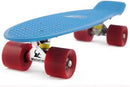 Skateboards Complete 22 Inch Mini Cruiser Retro Skateboard for Kids Boys Youths Beginners by TinyTreasures Baby Boutique