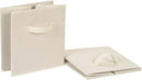 Amazon Basics Collapsible Fabric Storage Cube Bins Organizer with Handles, Sturdy, Beige, 13-x-13-x-13-inch, Pack of 6 by CozyNest Decor