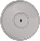 Amazon Basics Fluted Ceramic Round Planter, 10-Inch, White by GreenHaven Gardens