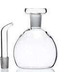 ELETON Cylindrical 16 oz Olive Oil Dispenser Bottle Glass with No Drip Spout -Olive Oil & Vinegar Dispenser Glass Cruet Decanter- Glassware Seal Handicraft Easy Clean Drip Free Bottles for Kitchen by CozyNest Decor