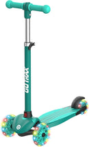 Gotrax KS1 Kids Kick Scooter, LED Lighted Wheels and 3 Adjustable Height Handlebars, Lean-to-Steer & Widen Anti-Slip Deck, 3 Wheel Scooter for Boys & Girls Ages 2-8 and up to 110 Lbs by TinyTreasures Baby Boutique