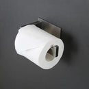Toilet Paper Holder, Self Adhesive Tissue Holder Stainless Steel Rustproof Paper Roll Holder, No Drilling Easy to Install, Toilet Paper Rack Suitable for Office, Bathroom (Brushed Nickel) by CozyNest Decor