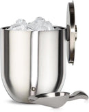 SNOWFOX Plus, Premium Vacuum Insulated Stainless Steel Ice Bucket with Lid/Scoop, Home Bar Accessories, Elegant Bartending Ice Buckets for Parties, Beautiful Outdoor Entertaining Supplies, 3L by CozyNest Decor