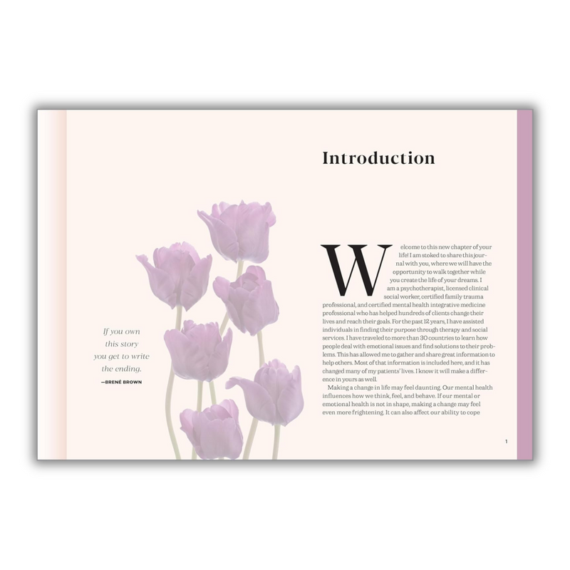 52-Week Mental Health Journal: Guided Prompts and Self-Reflection to Reduce Stress and Improve Wellbeing (Spiral Bound)