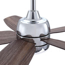 52" Dicken Farmhouse Downrod Mount Reversible Ceiling Fan with Lighting and Remote Control