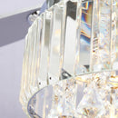 52" Elkton Modern Reversible Crystal Fandelier with Lighting and Remote Control