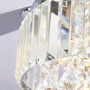 52" Elkton Modern Reversible Crystal Fandelier with Lighting and Remote Control
