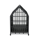 52-Inch Heavy-Duty Dog Crate With Roof Top Escape Proof Design (SAK90267)