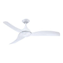 52" Industrial DC Motor Downrod Mount Reversible Ceiling Fan with LED Lighting and Remote Control