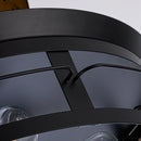 52" Jamshedpur Industrial Downrod Mount Ceiling Fan with Lighting and Remote Control