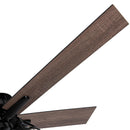 52" Kashmir Traditional Downrod Mount Reversible Ceiling Fan with Lighting and Remote Control