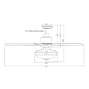 52" Mumbai Industrial Downrod Mount Reversible Ceiling Fan with Lighting and Remote Control