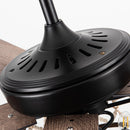 52" New Delhi Industrial Downrod Mount Reversible Ceiling Fan with Lighting and Remote Control