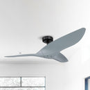 52" Punjab Industrial DC Motor Downrod Mount Reversible Ceiling Fan with Remote Control