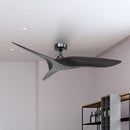 52" Punjab Industrial DC Motor Downrod Mount Reversible Ceiling Fan with Remote Control
