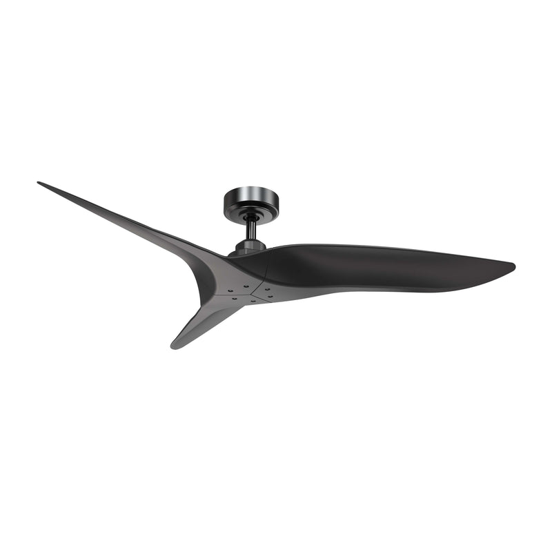 52" Punjab Industrial DC Motor Downrod Mount Reversible Ceiling Fan with Remote Control