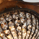 52" Vicky Farmhouse DC Motor Downrod Mount Reversible Ceiling Fan with Lighting and Remote Control