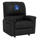Rocker Recliner with Duke University Iron D Secondary Logo