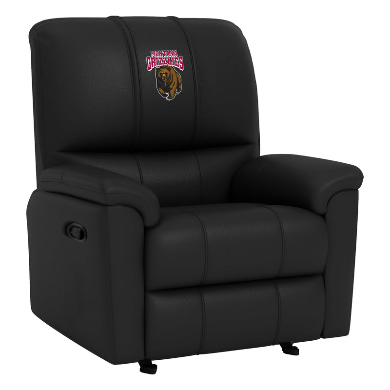 Rocker Recliner with Montana Grizzlies Logo