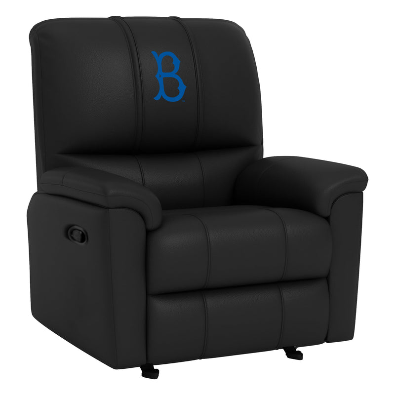 Rocker Recliner with Brooklyn Dodgers Cooperstown