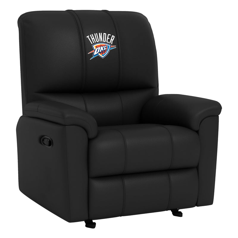 Rocker Recliner with Oklahoma City Thunder Logo