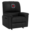Rocker Recliner with Toronto Raptors Global Logo