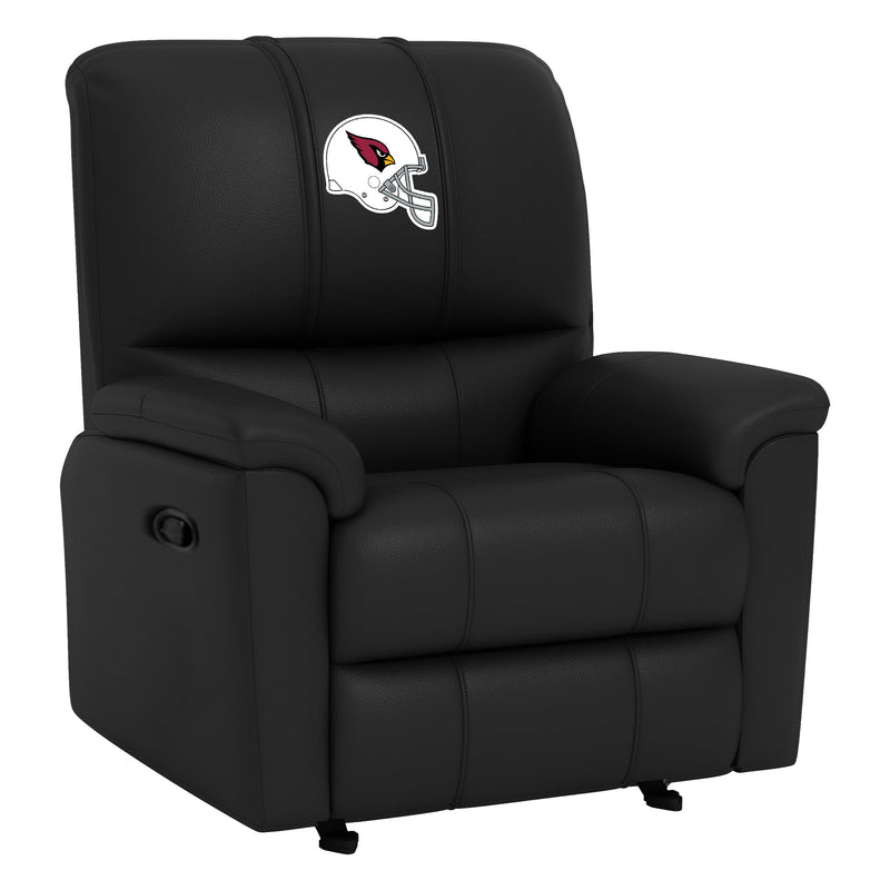 Rocker Recliner with Arizona Cardinals Helmet Logo