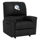 Rocker Recliner with Indianapolis Colts Helmet Logo