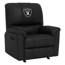 Rocker Recliner with Las Vegas Raiders Primary Logo