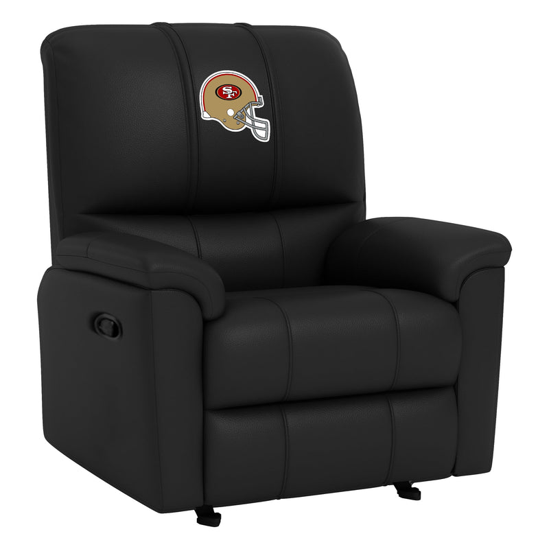 Rocker Recliner with San Francisco 49ers Helmet Logo
