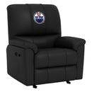 Rocker Recliner with Edmonton Oilers Logo