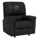 Rocker Recliner with Minnesota Wild Logo