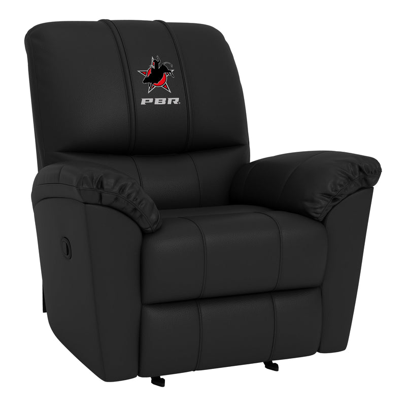 Rocker Recliner with Professional Bull Riders Star Logo