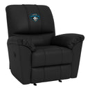 Rocker Recliner with Carolina Cowboys Primary Logo