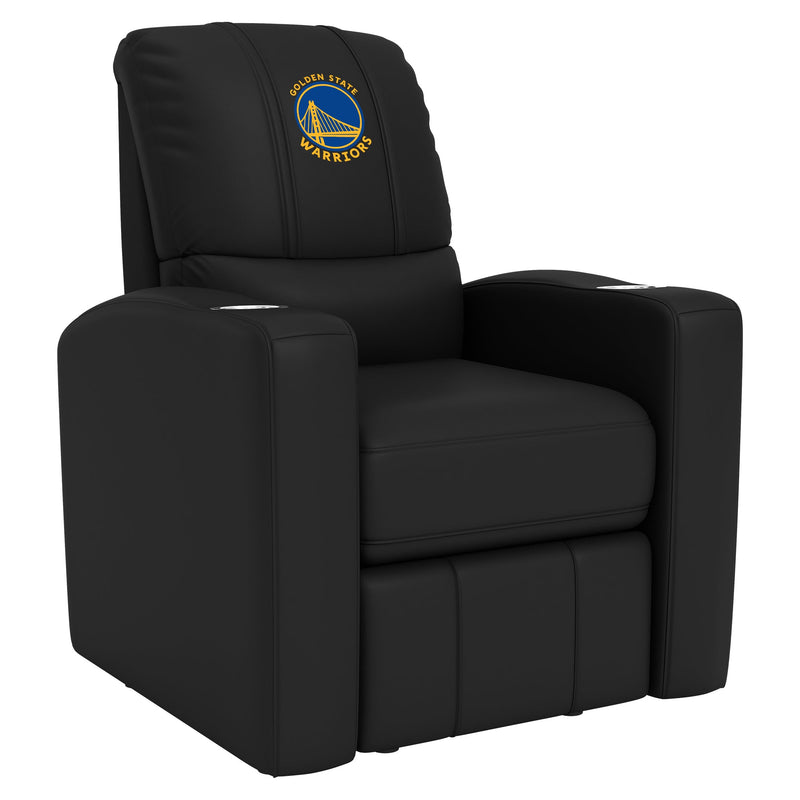 Stealth Recliner with Golden State Warriors Global Logo