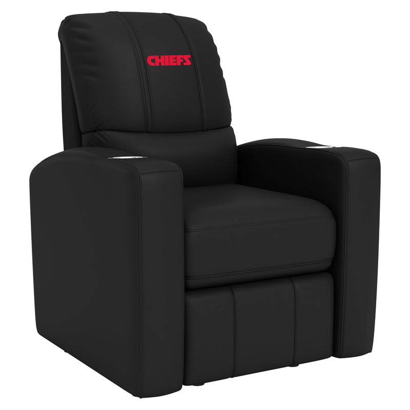 Stealth Recliner with  Kansas City Chiefs Secondary Logo