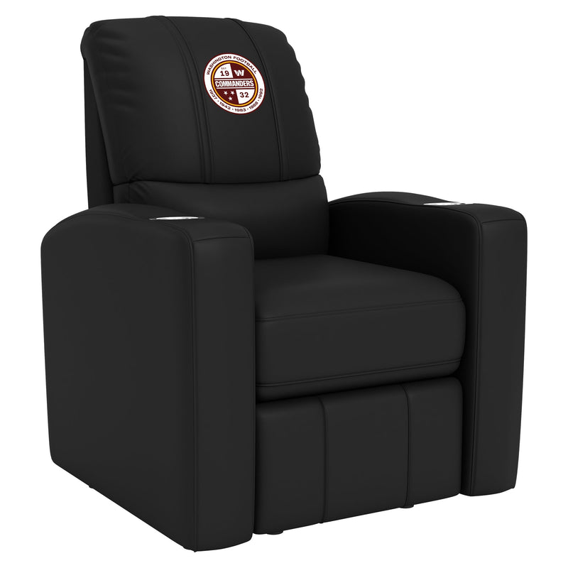 Stealth Recliner with  Washington Commanders Secondary Logo
