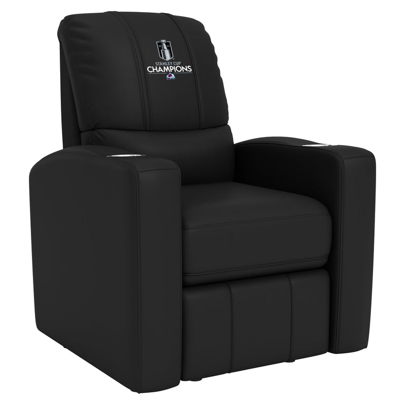 Stealth Recliner with Colorado Avalanche 2022 Champions Logo