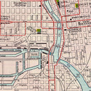 Vintage Map of Milwaukee, Wisconsin 1897