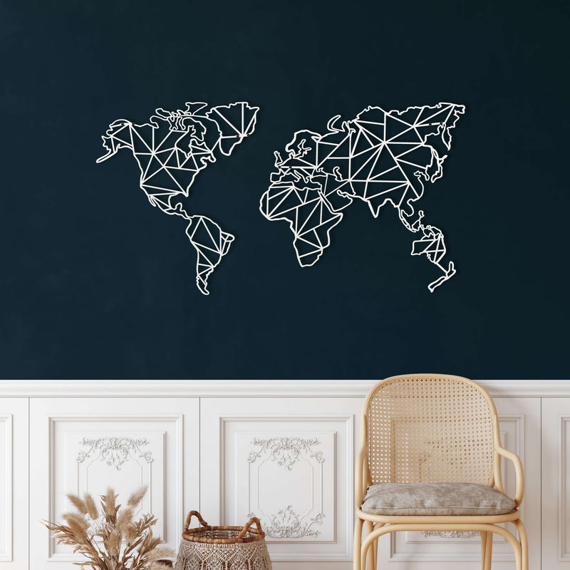 Geometric World Map