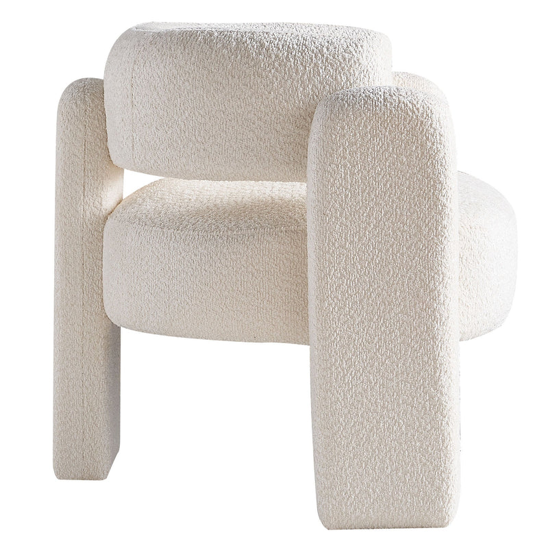 Walker Edison | Boucle Cloud Accent Chair Beige