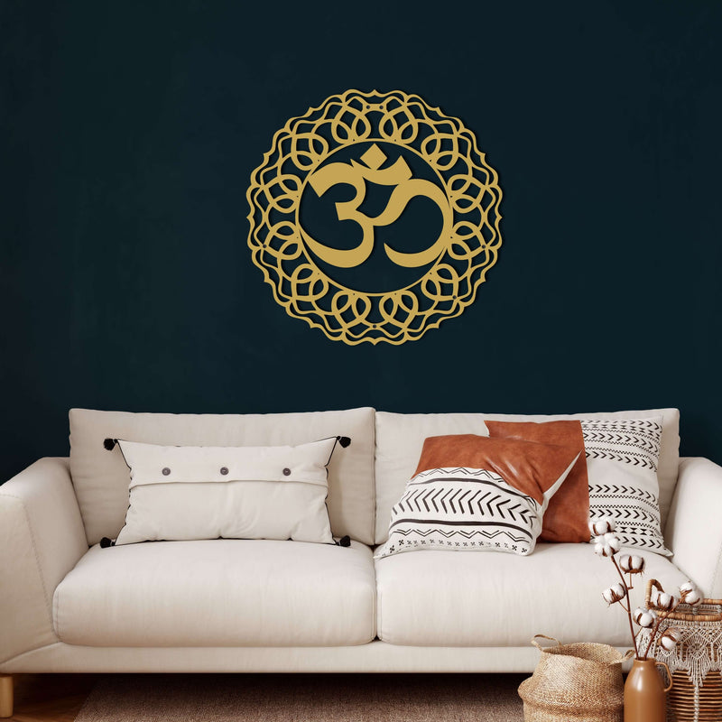 Mandala Om World Map