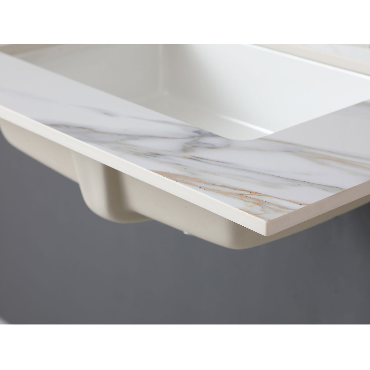 Vanity Top With Undermount Sink And Backsplash, Sintered Stone, photo 21 of 40