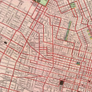 Vintage Map of Saint Louis, Missouri 1897
