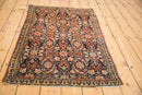 2.5x4 Vintage Tabriz Sennehbaft Rug