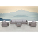 Outdoor Wicker Conversation Set With Cushions, All Weather by HouseOfZazla