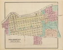 Vintage Map of Shakopee, Minnesota 1874